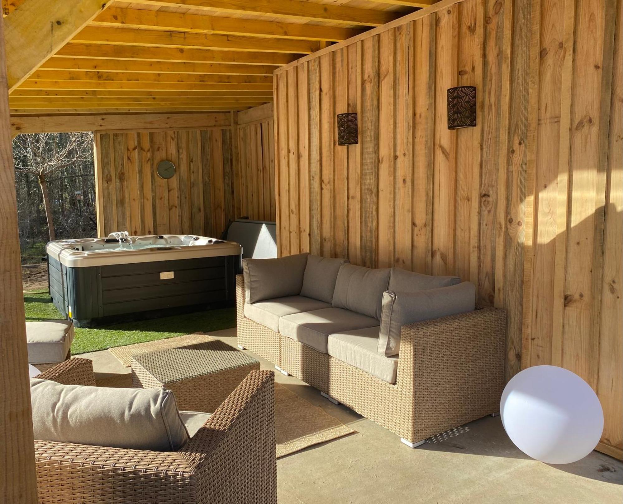 Gites & Spa De Charme " Ploum" Pouydesseaux Exteriör bild